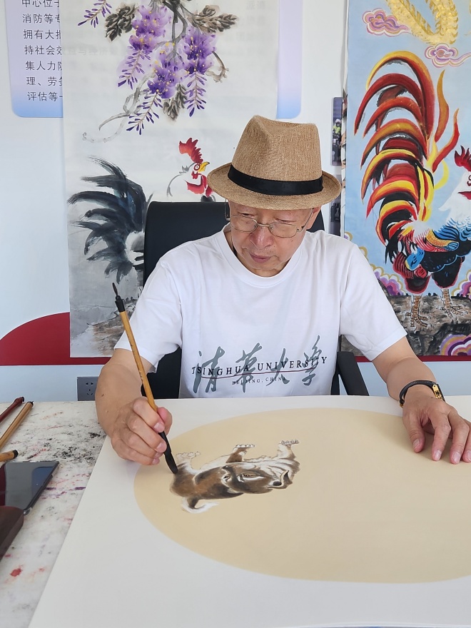 国礼画家王世军：以笔墨绘就艺术华章，用担当诠释大家风范(图1)